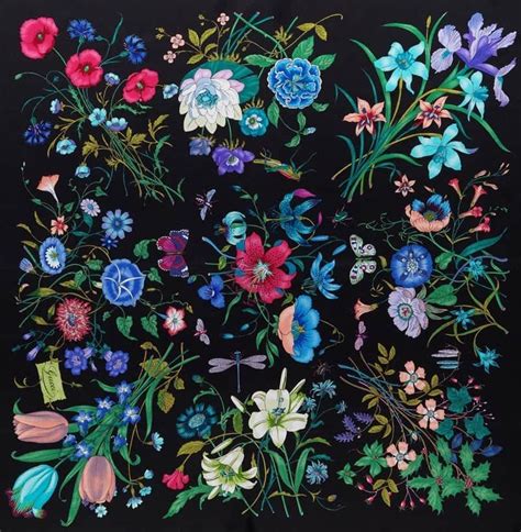 flora 1966 by gucci|Gucci Flora pattern.